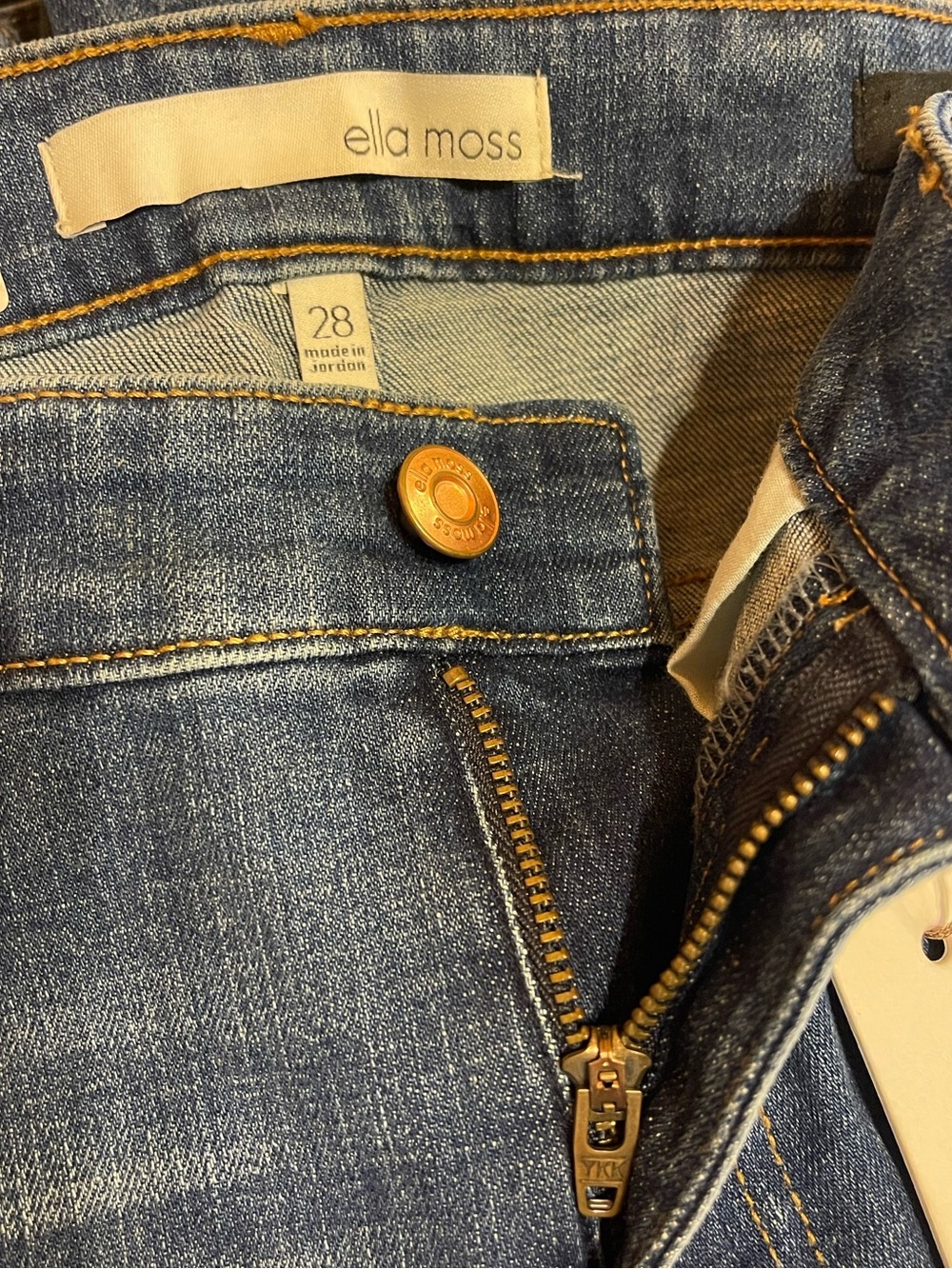 NWT- Ella Moss High Rise Flare Jeans — Junior Size 28 - Picture 4 of 9